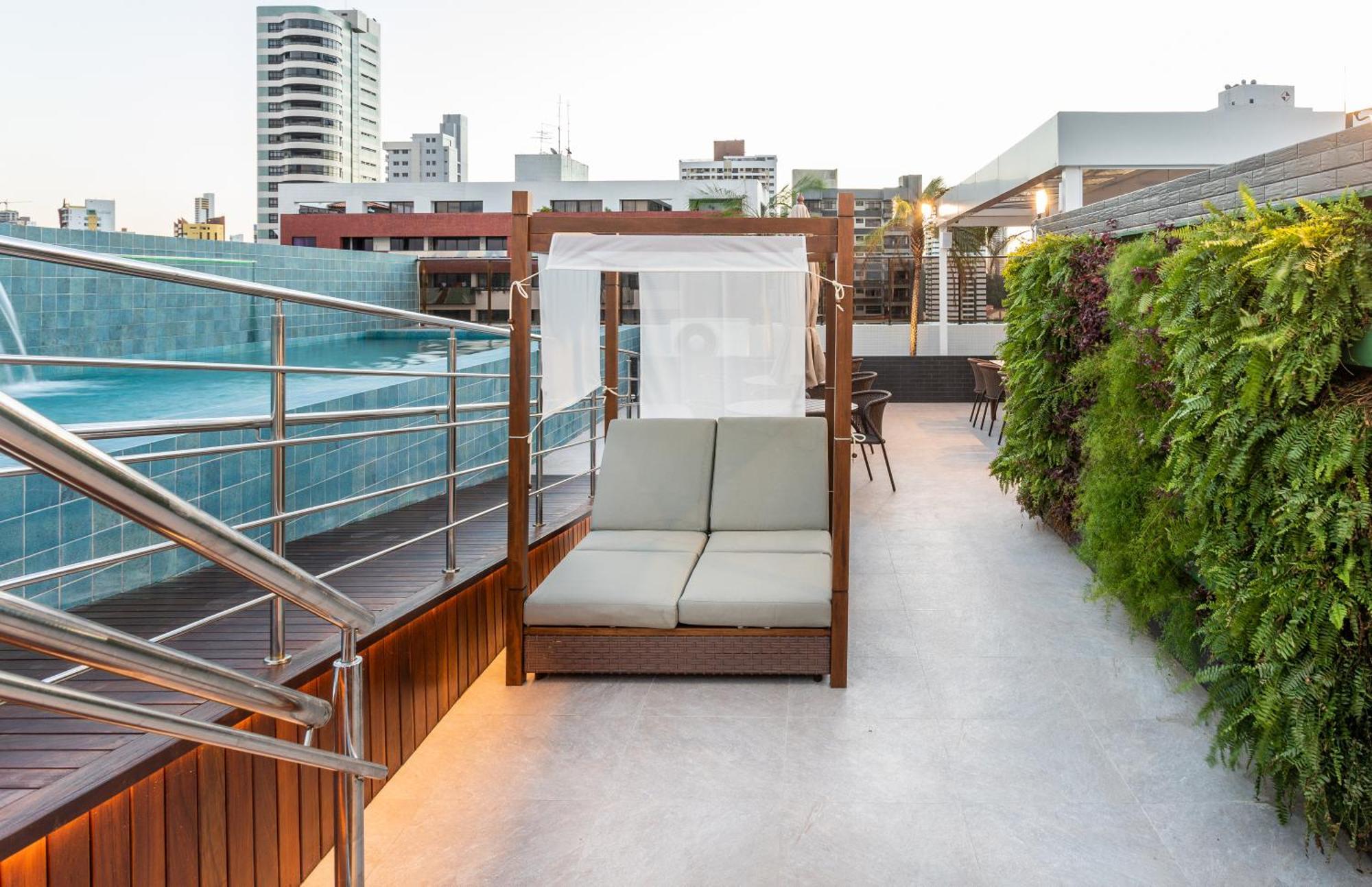 Cobertura Com Jacuzzi E Deslumbrante Vista Mar Apartment Joao Pessoa Exterior photo